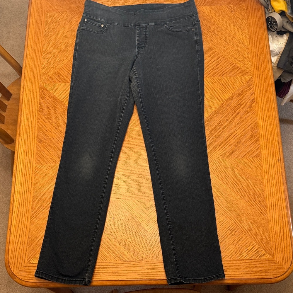 Jag Pull On Slim Leg Jeans Size 16 - Picture 2 of 8